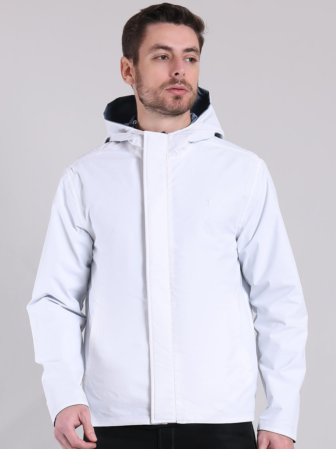 Men Rainwear HM-204 - Indigo / White