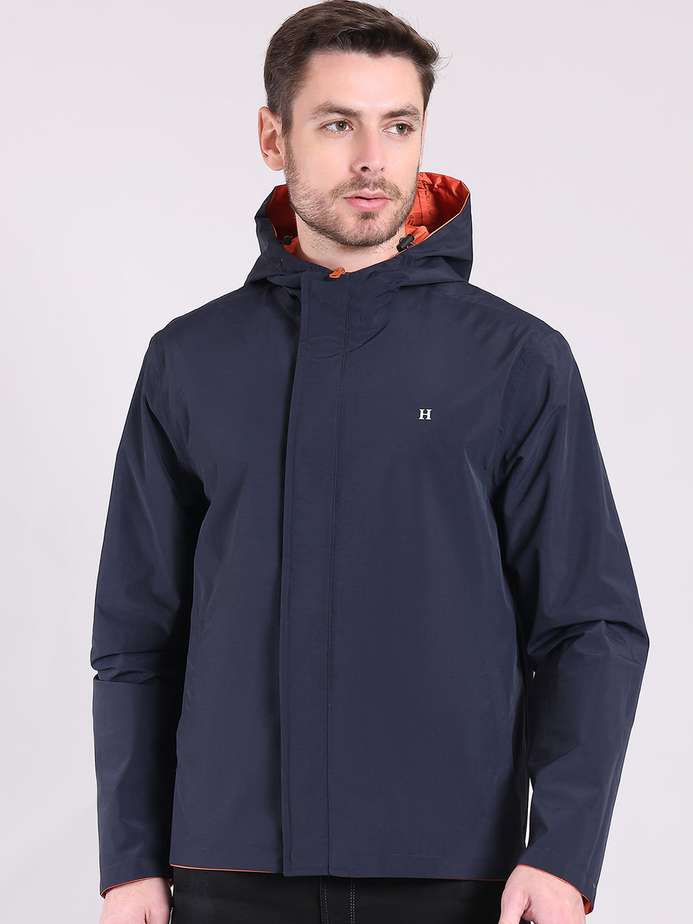 Men Rainwear HM-204 - Rust / Navy