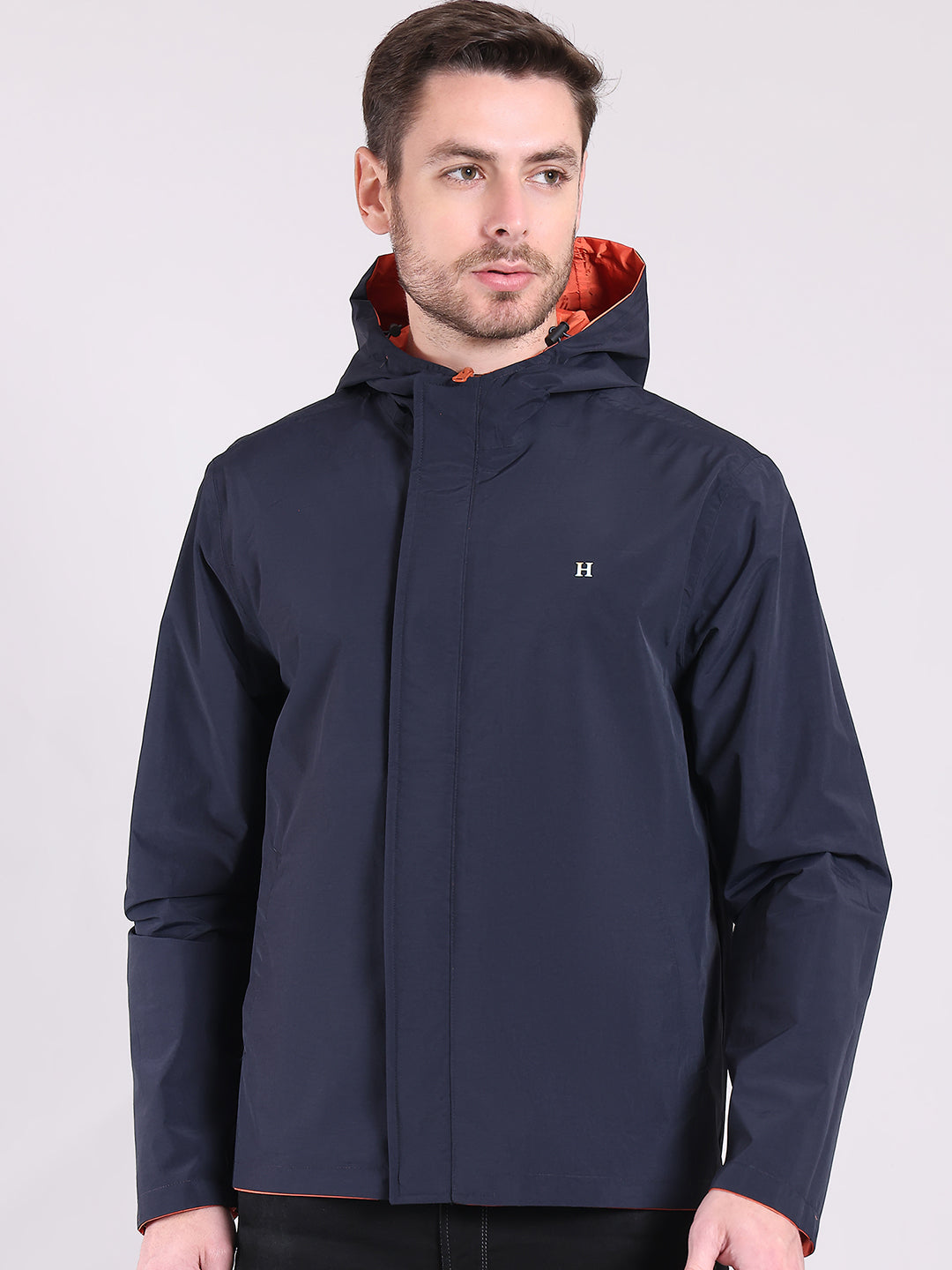 Men Rainwear HM-204 - Rust / Navy