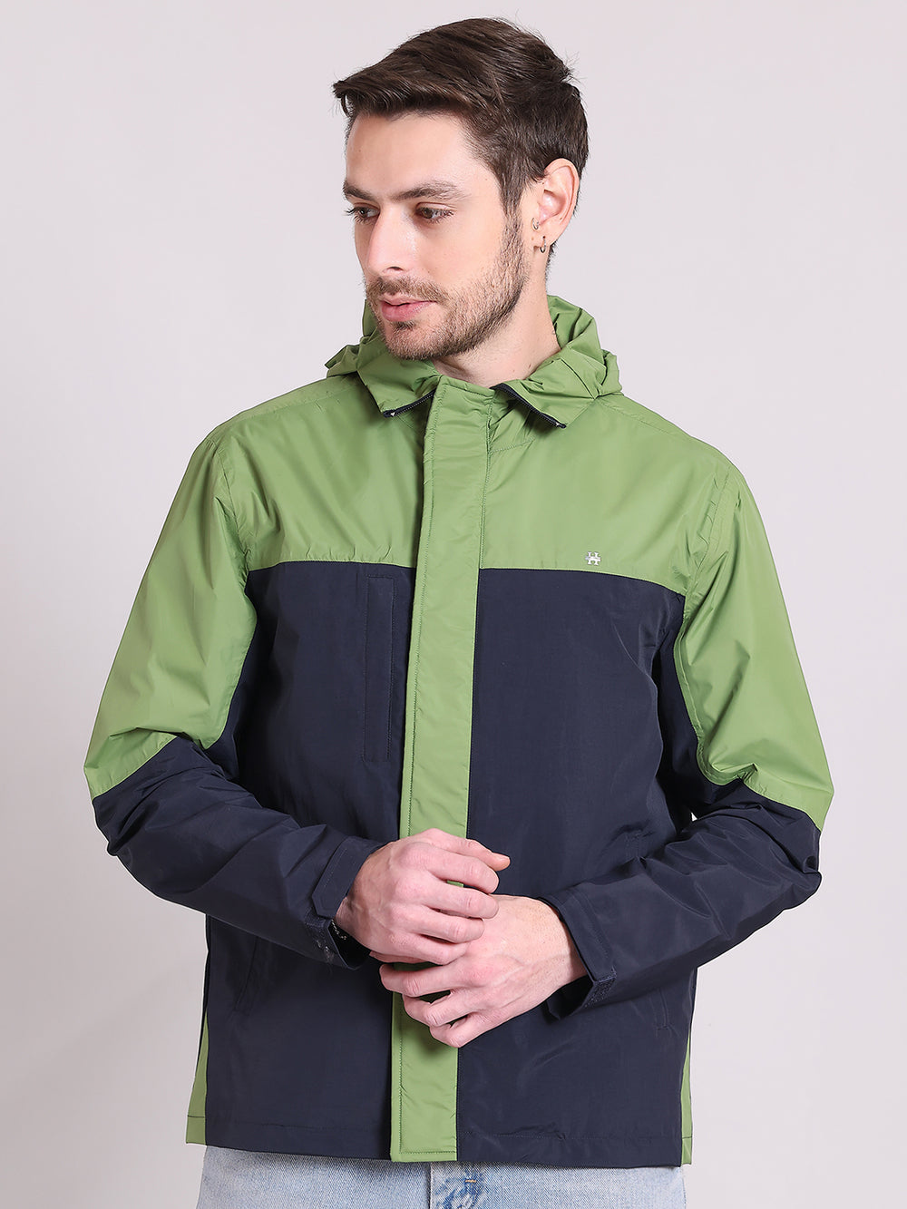 Men Rainwear HM-203 - Green / Navy