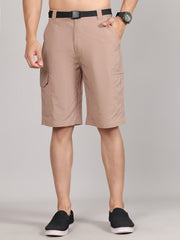 Men Regular Fit Dri-FIT Cargo Shorts HM-2200 - Beige
