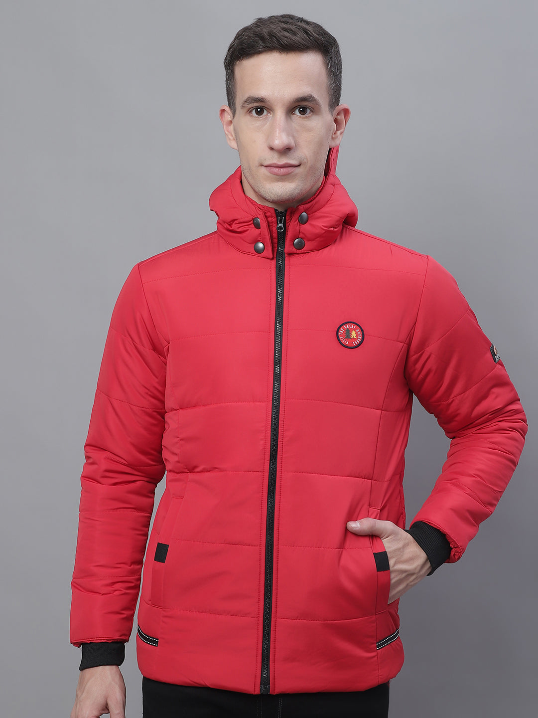 Men Jacket HM-321 - Red