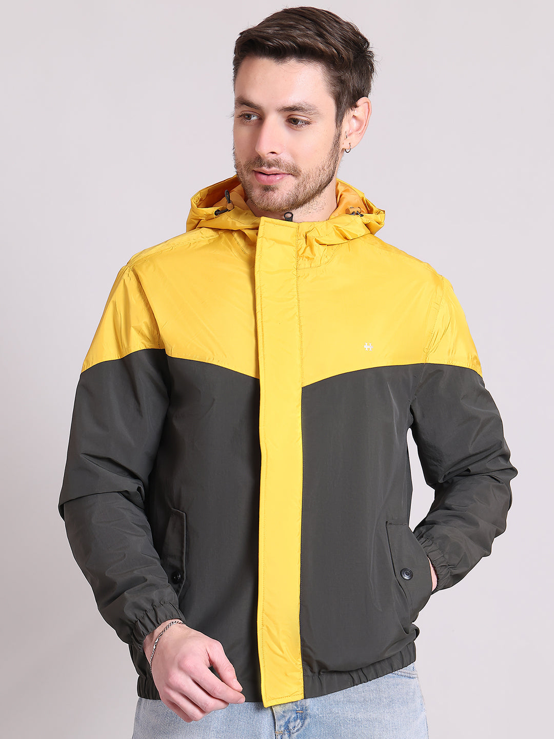 Men Rainwear HM-208 - Yellow / Olive