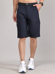 Men Regular Fit Dri-FIT Cargo Shorts HM-2200 - Navy