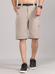 Men Training or Gym Cargo Shorts HM-2202 - Camel