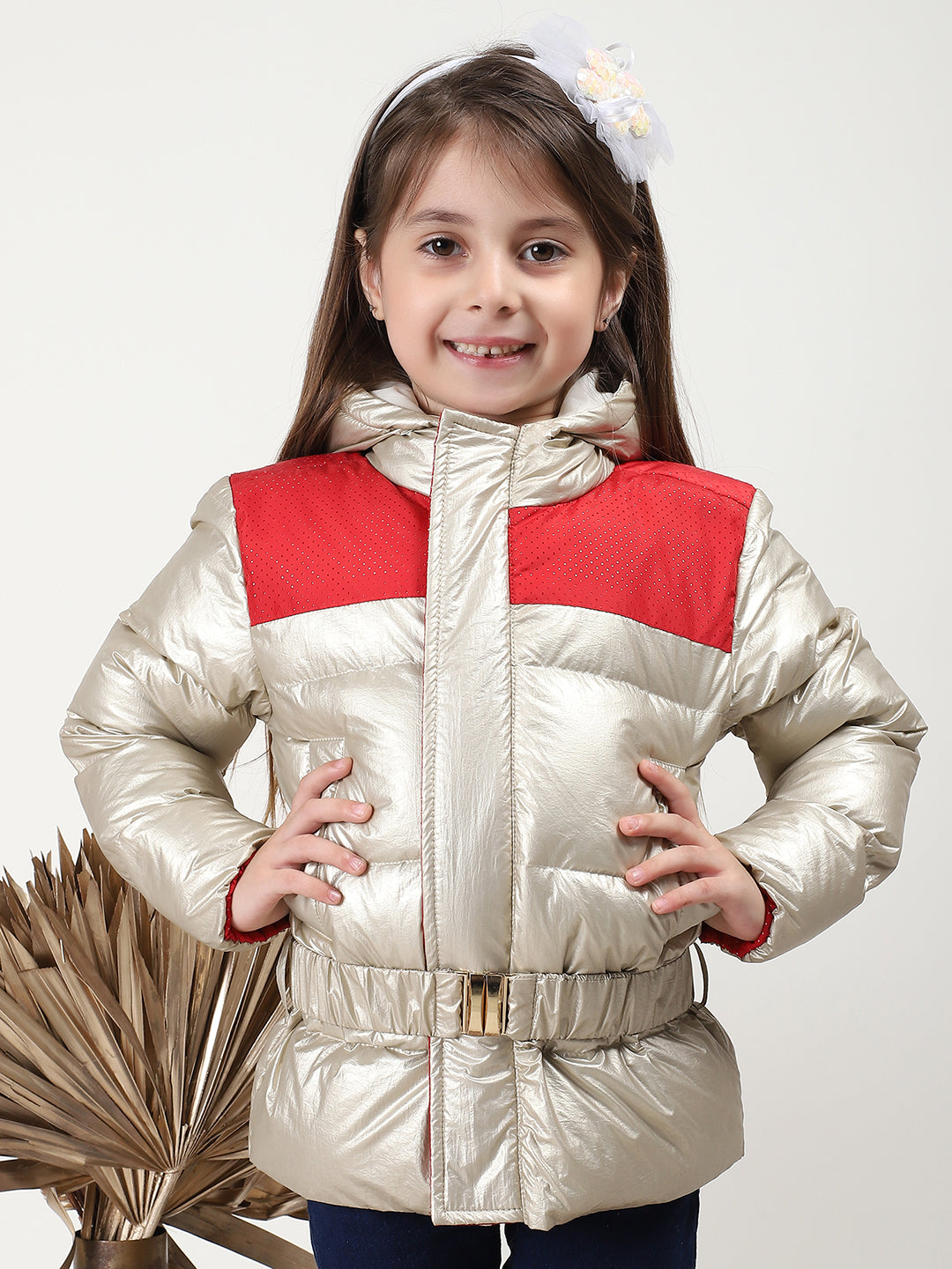 Girls Jacket HM-1106 - Golden