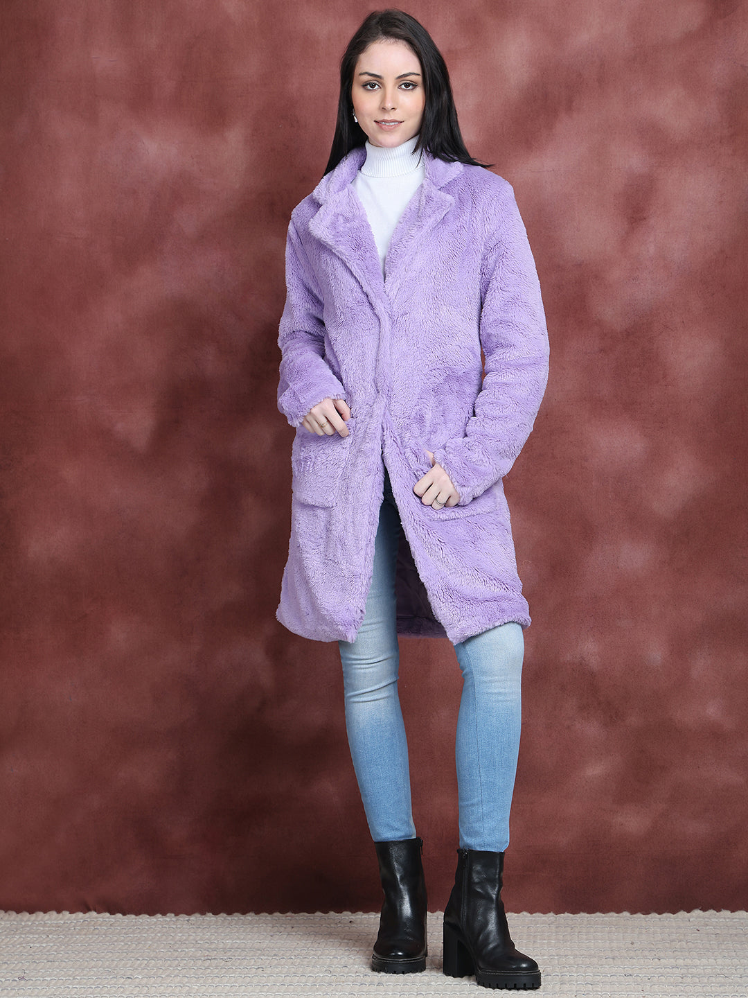 Women Jacket HER-477 - Purple