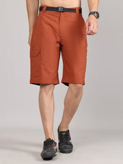 Men Regular Fit Dri-FIT Cargo Shorts HM-2200 - Rust