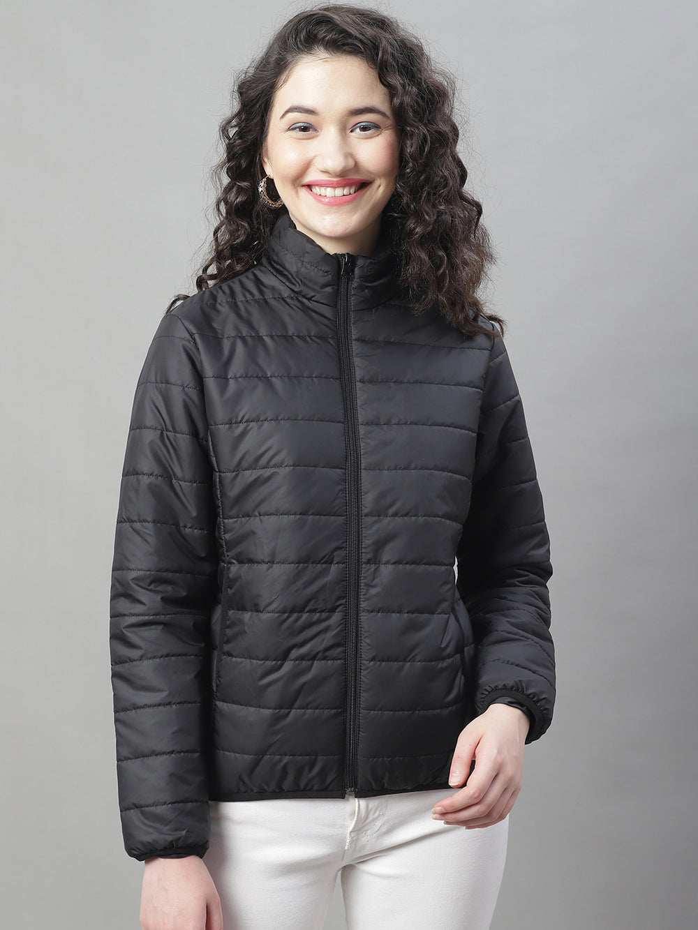 Women Jacket HM-372 - Black