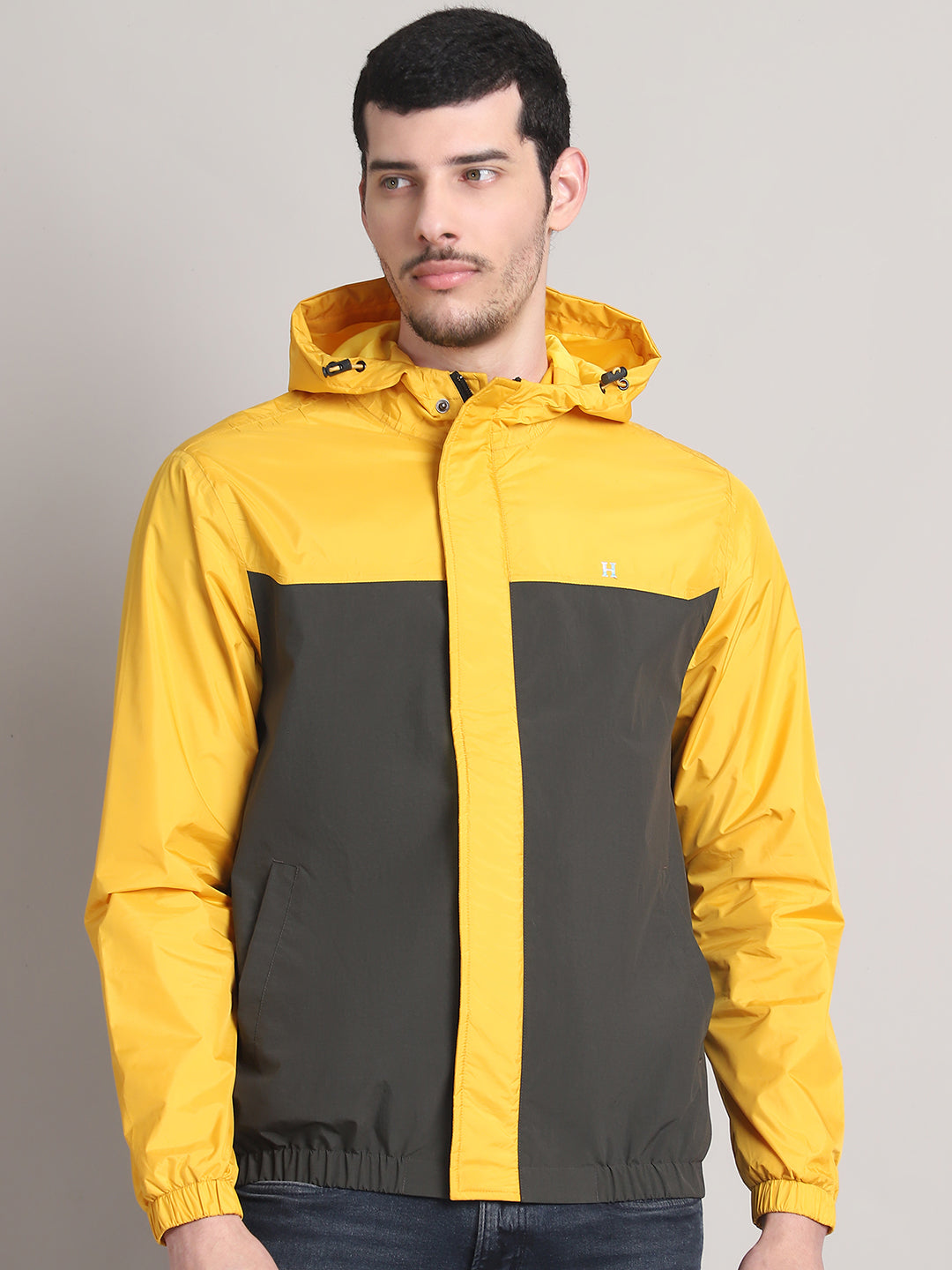 Men Rainwear HM-200 - Yellow / Olive