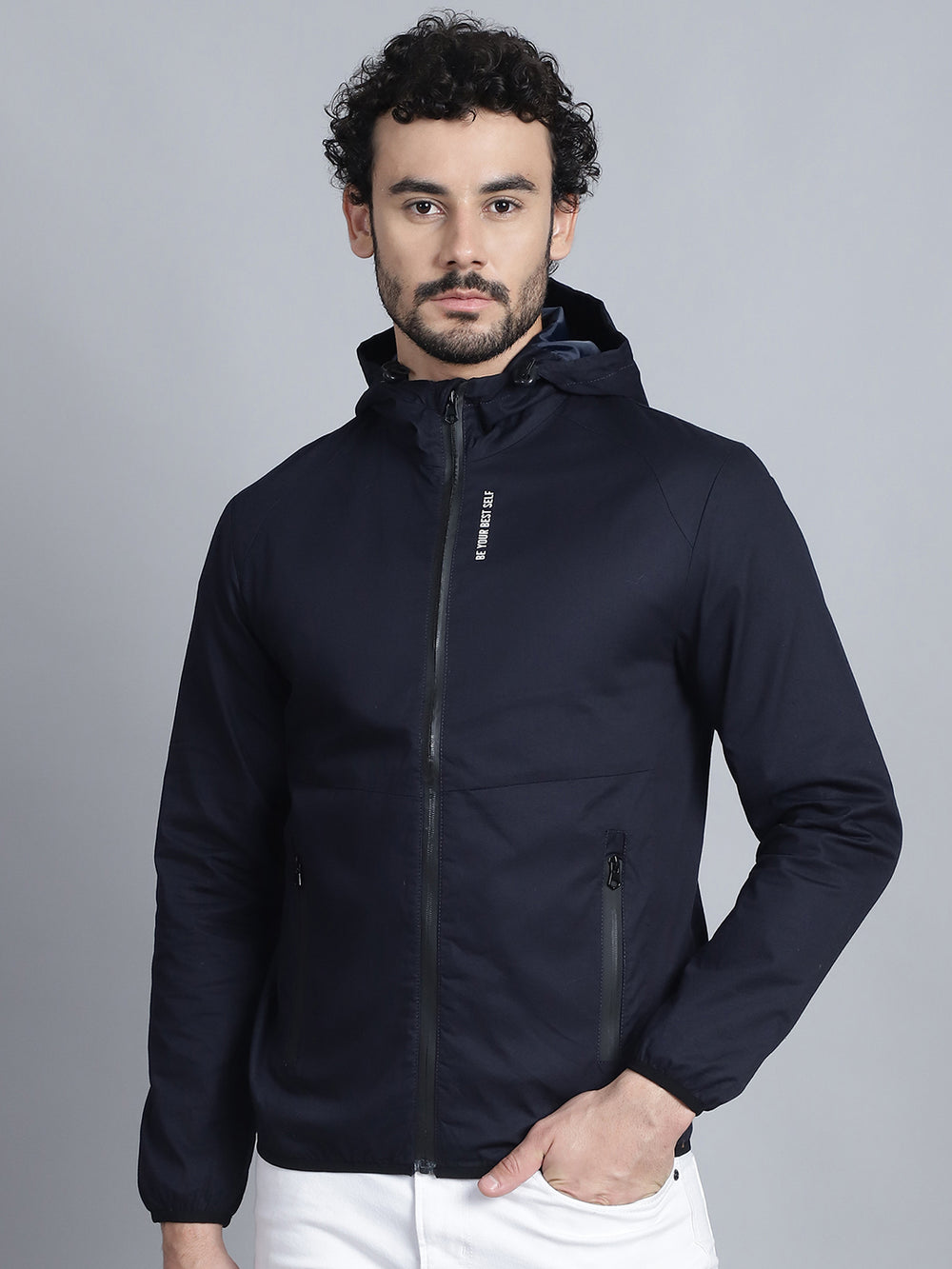 Men Jacket HM-330C - Navy