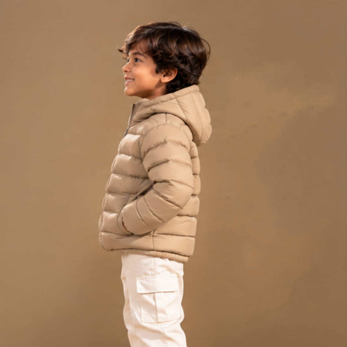 Girls Jacket SGKJK-1081 - Camel