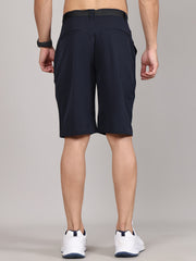 Men Training or Gym Cargo Shorts HM-2205 - Navy