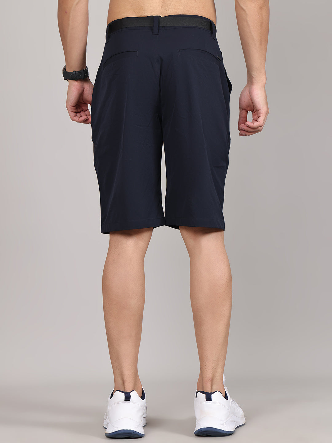 Men Training or Gym Cargo Shorts HM-2205 - Navy