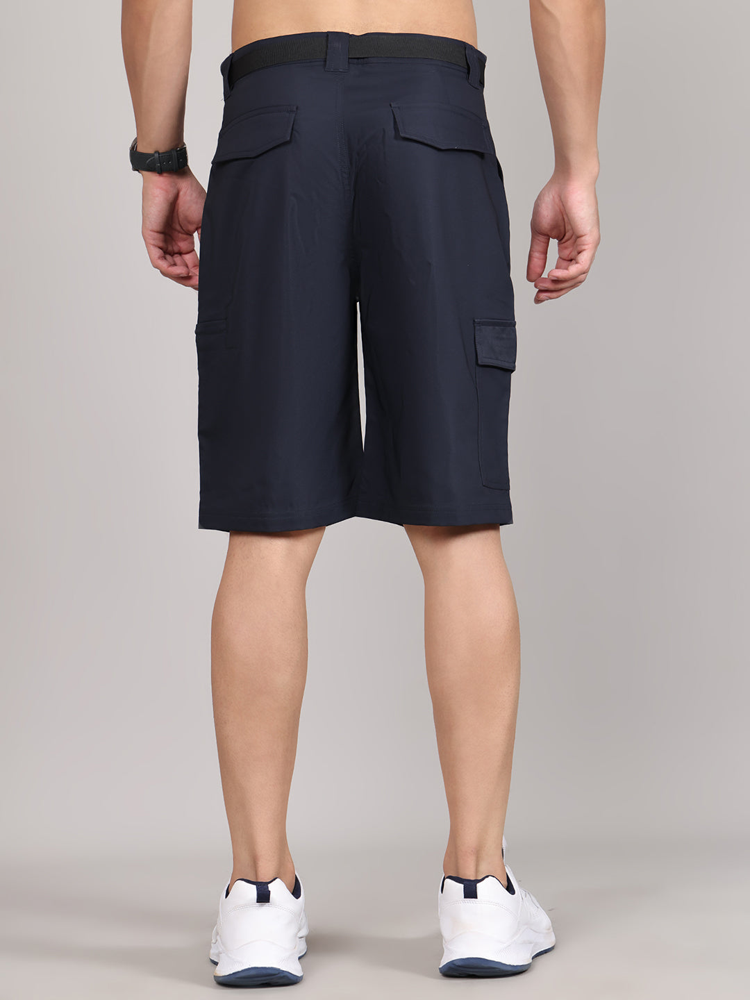 Men Regular Fit Dri-FIT Cargo Shorts HM-2200 - Navy