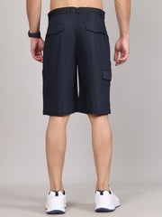 Men Regular Fit Dri-FIT Cargo Shorts HM-2200 - Navy