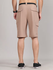 Men Regular Fit Dri-FIT Cargo Shorts HM-2200 - Beige