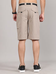 Men Training or Gym Cargo Shorts HM-2202 - Camel