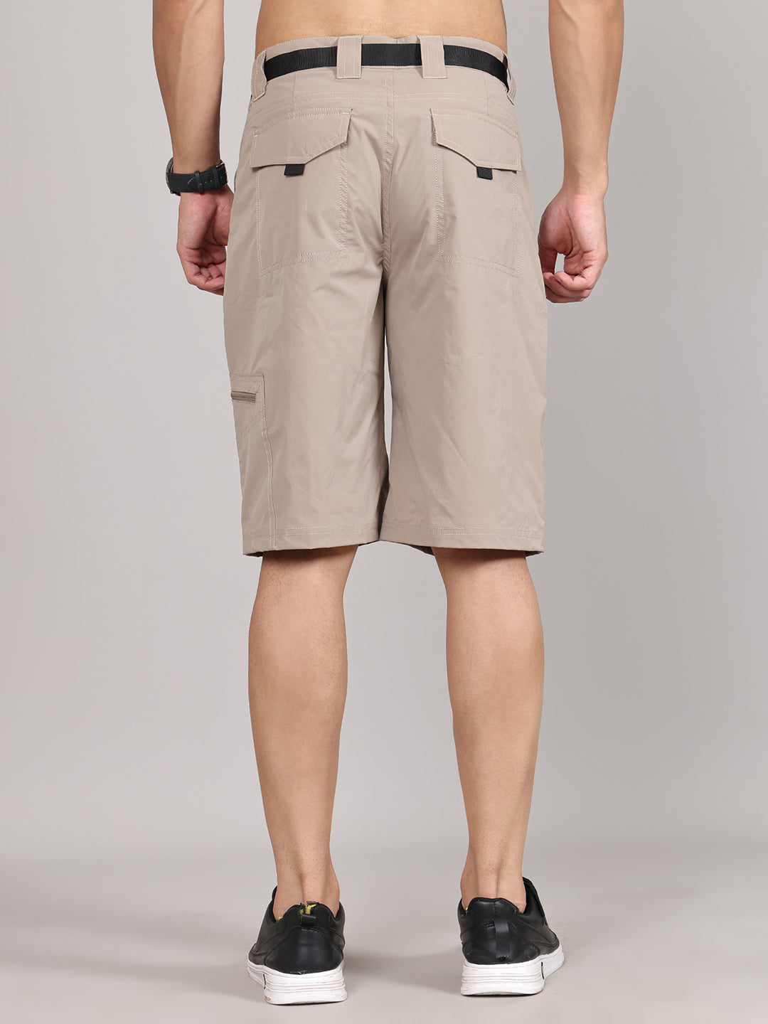 Men Training or Gym Cargo Shorts HM-2202 - Camel
