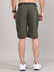 Men Training or Gym Cargo Shorts HM-2205 - Olive