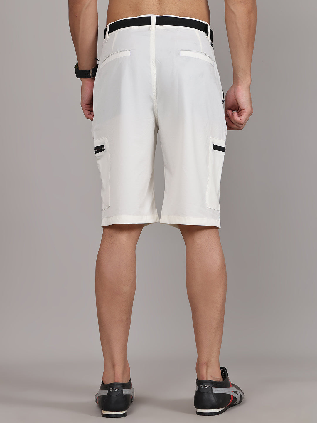 Men Training or Gym Cargo Shorts HM-2201 - Stone