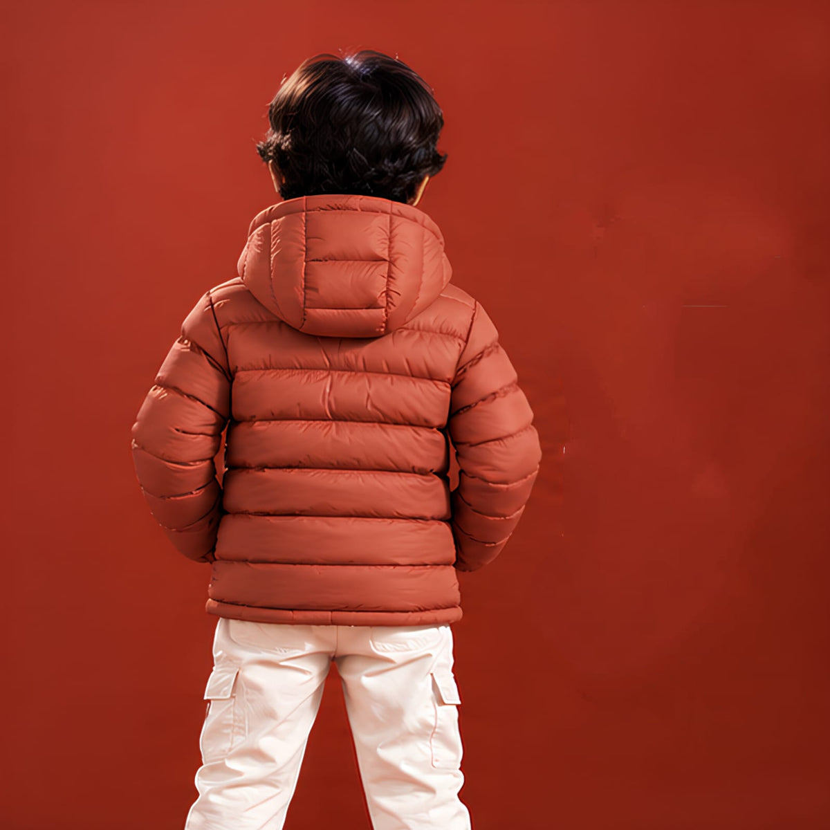 Boys Jacket SGKJK-1125 - Dark Orange