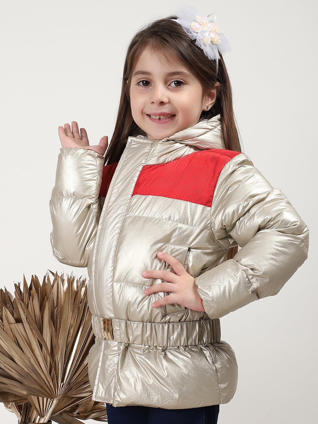 Girls Jacket HM-1106 - Golden