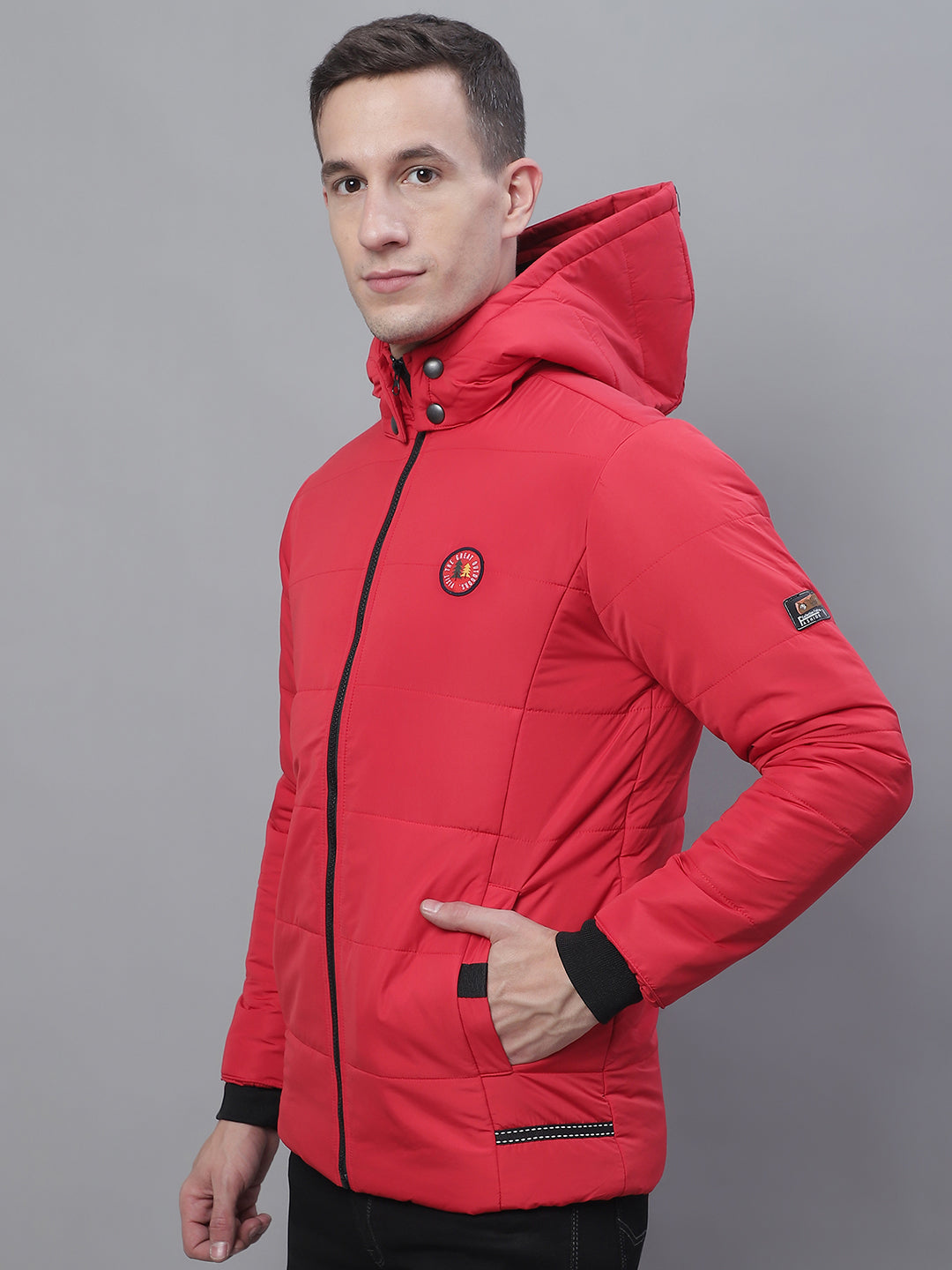 Men Jacket HM-321 - Red