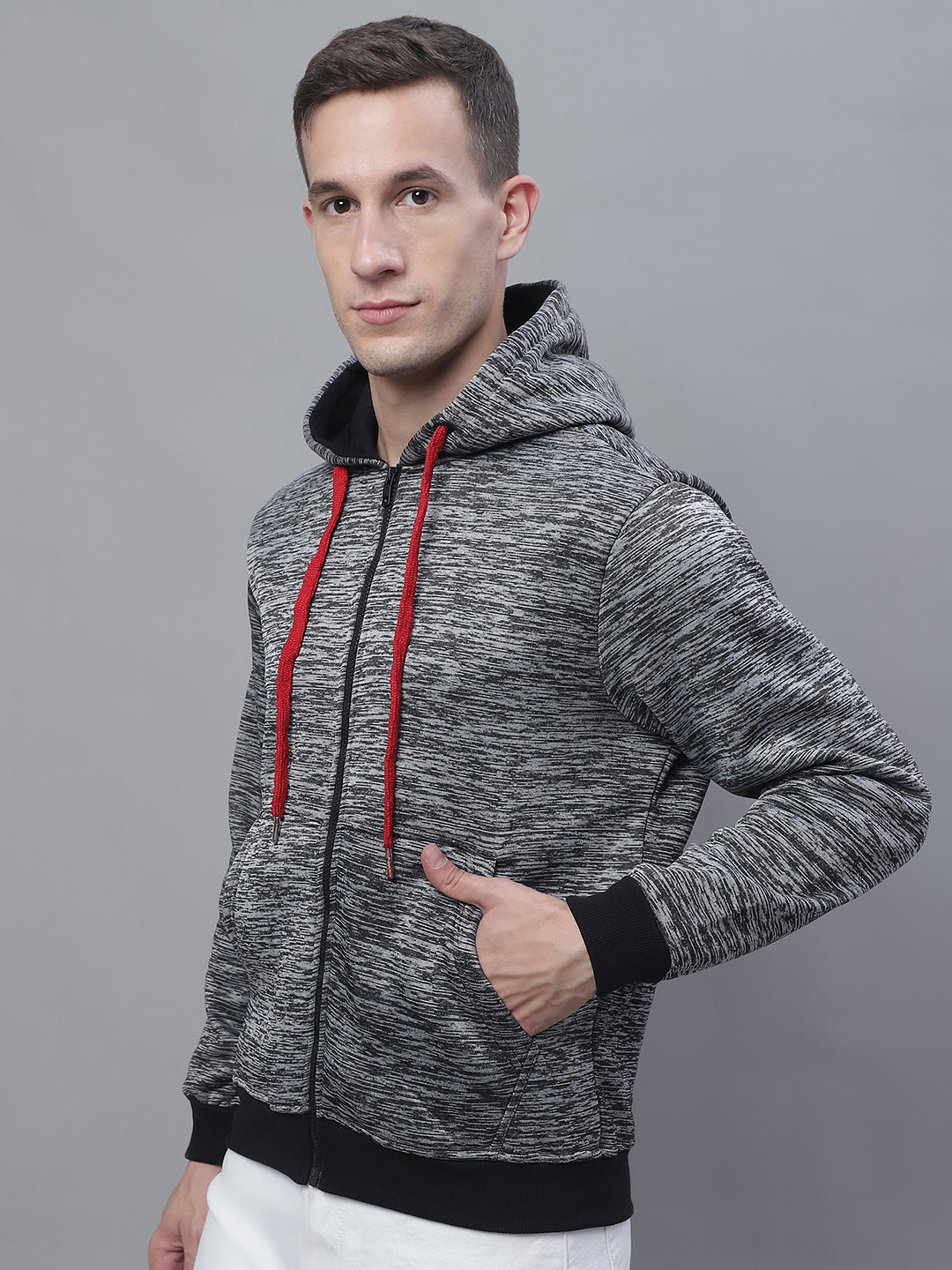 Men Sweatshirt HM-323 - Black
