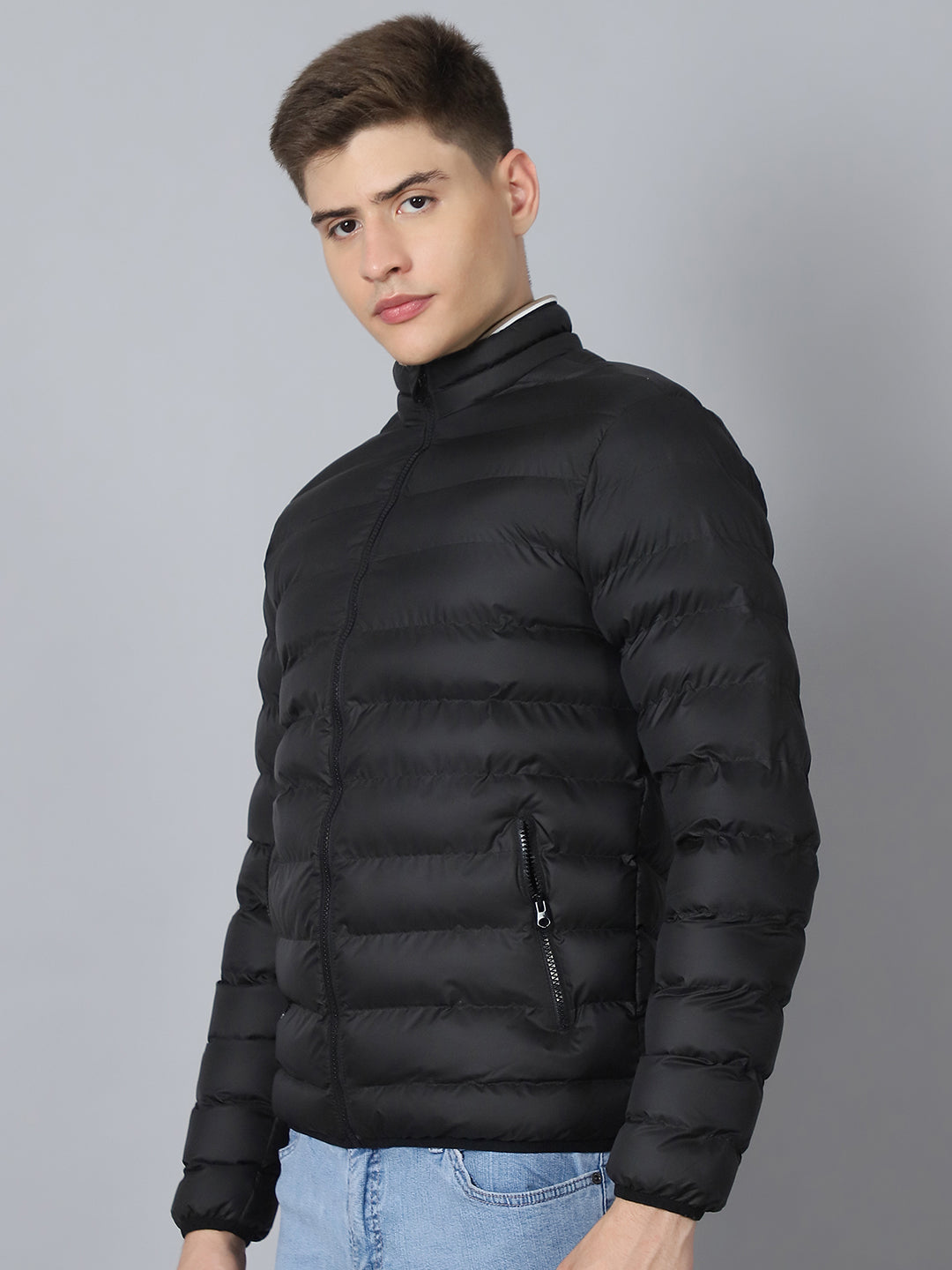 Men Jacket HM-454 - Black