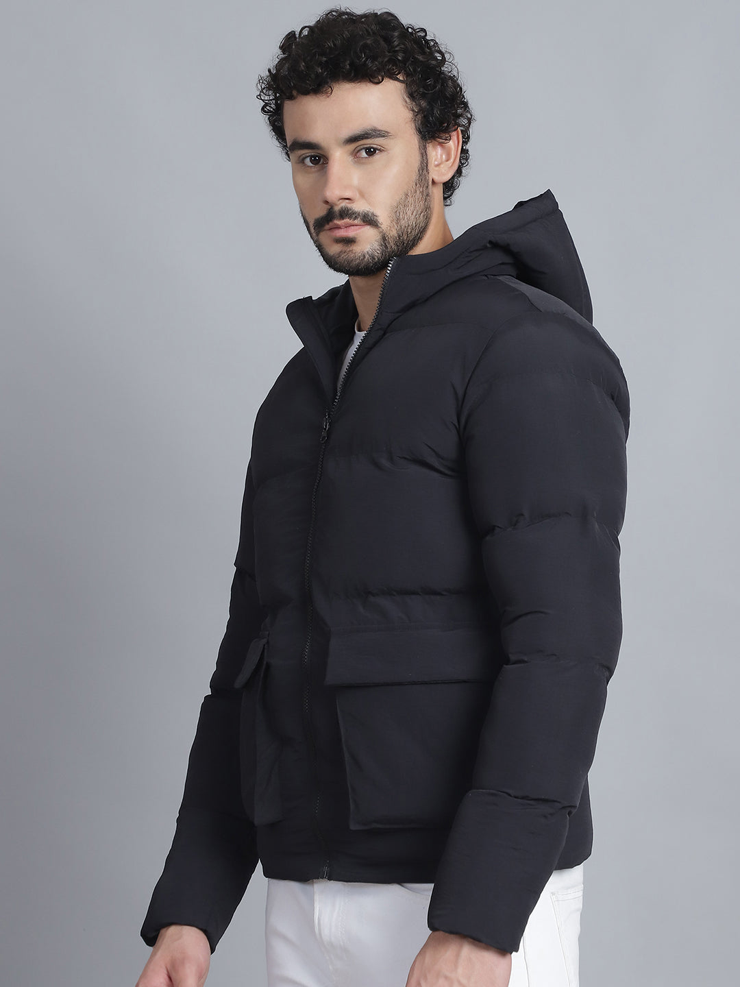 Men Jacket HM-456A - Black