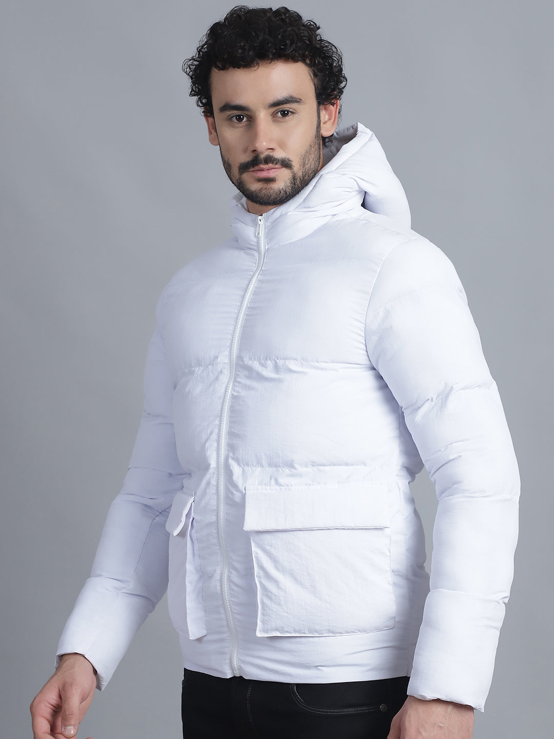 Men Jacket HM-456 - White