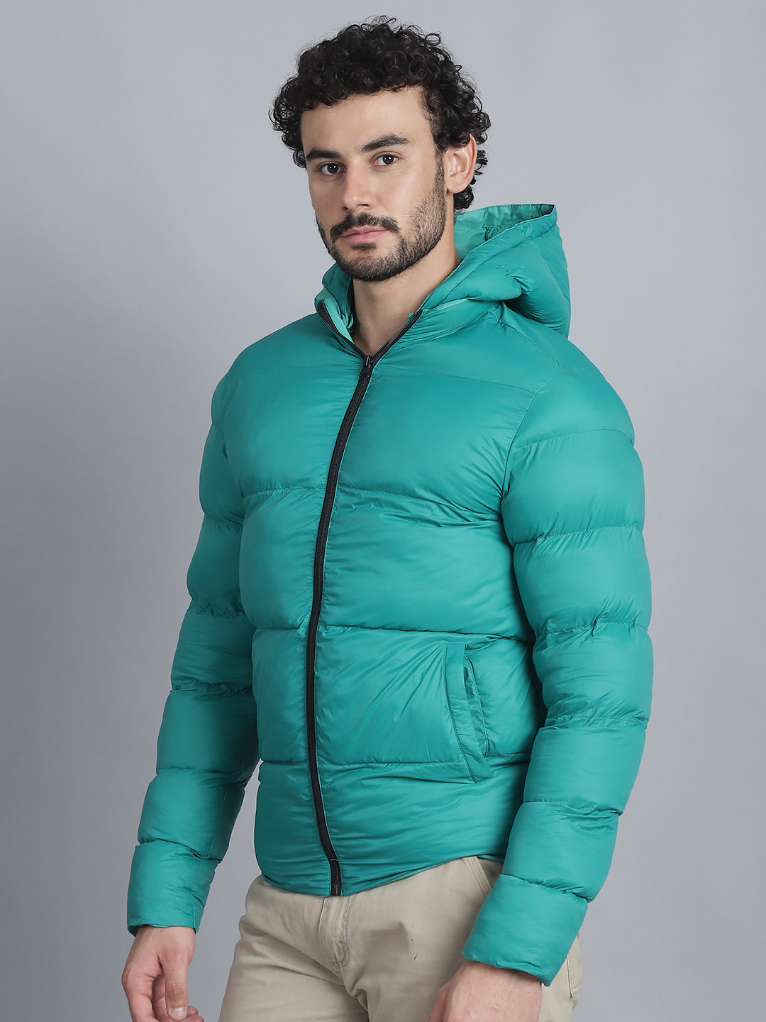 Men Jacket HM-397 - Sea Green
