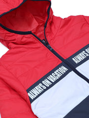 Boys Jacket SGKJK-1159 - Red / White
