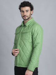 Men Jacket HM-392 - Pea Green