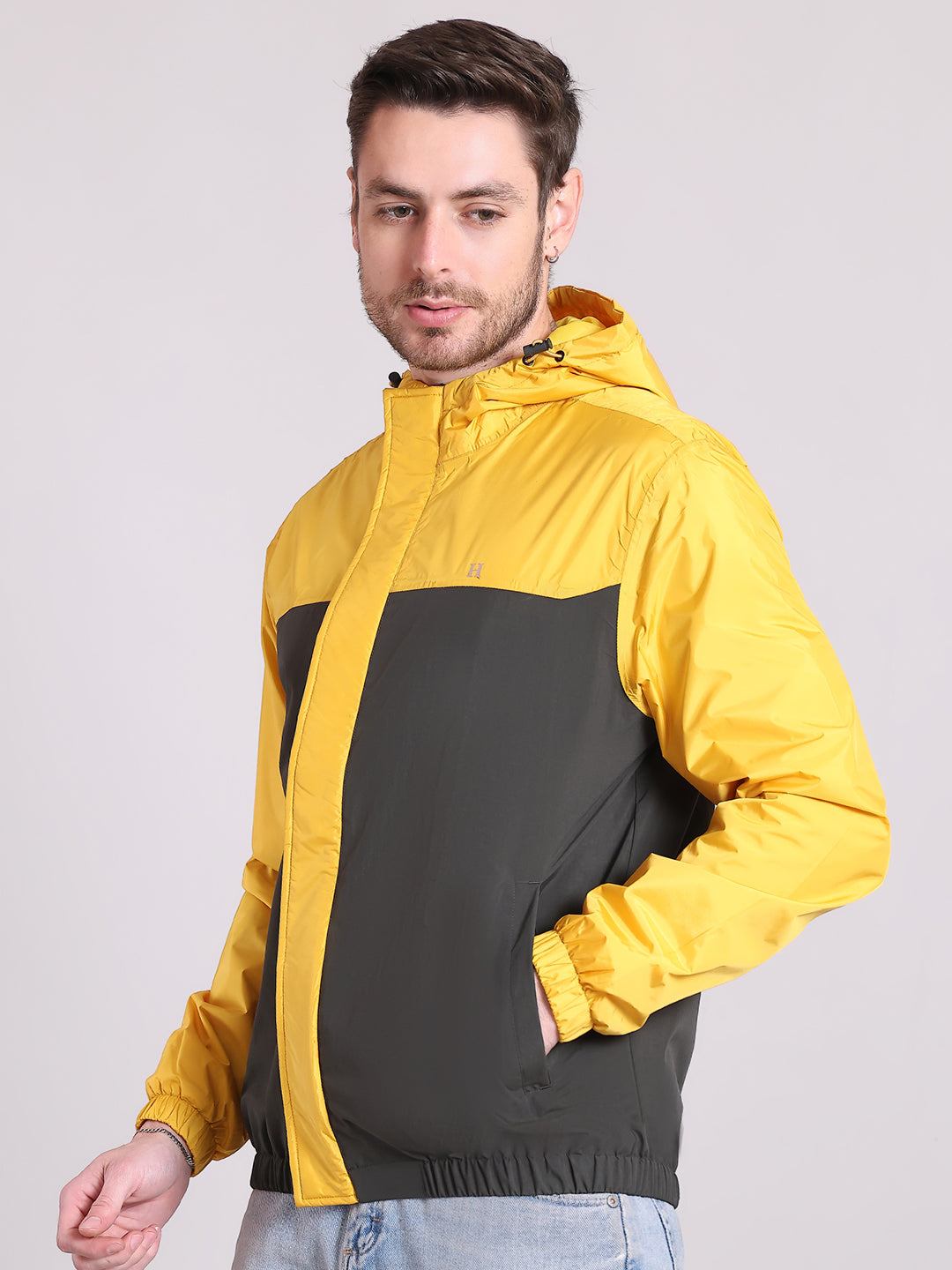 Men Rainwear HM-208 - Yellow / Olive