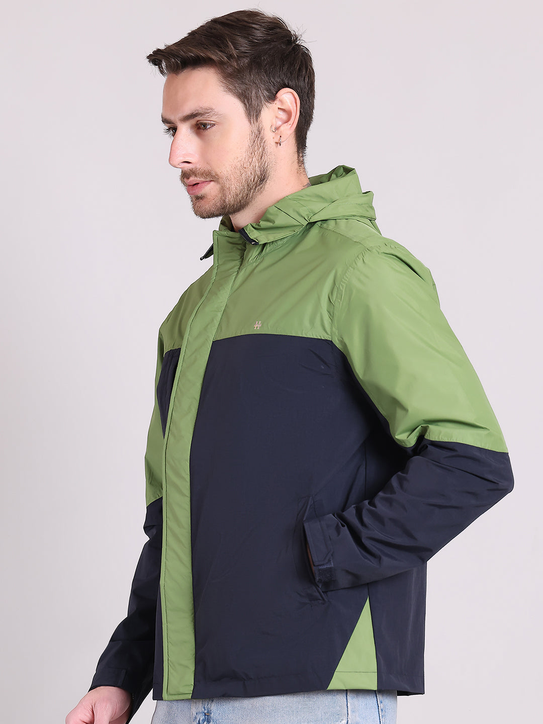Men Rainwear HM-203 - Green / Navy
