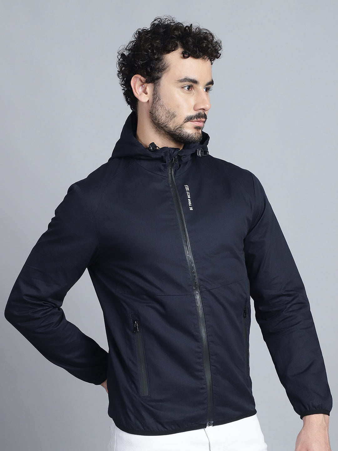 Men Jacket HM-330C - Navy