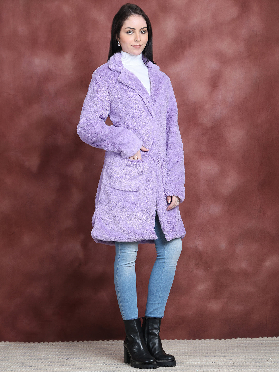 Women Jacket HER-477 - Purple