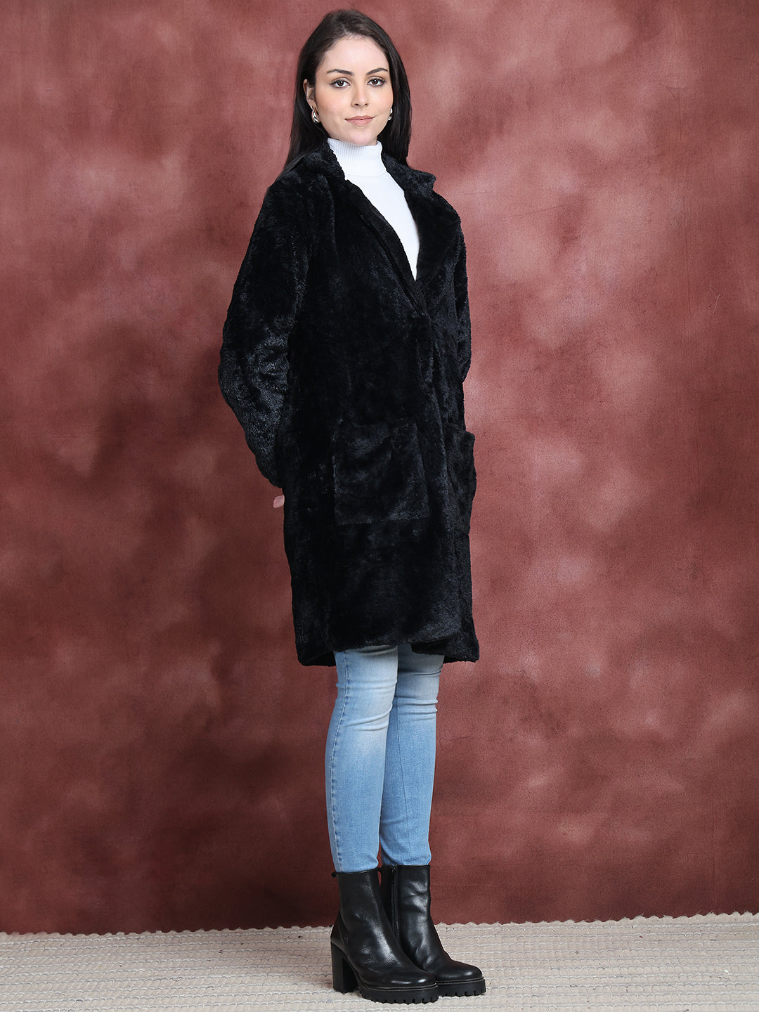 Women Jacket HER-477 - Black