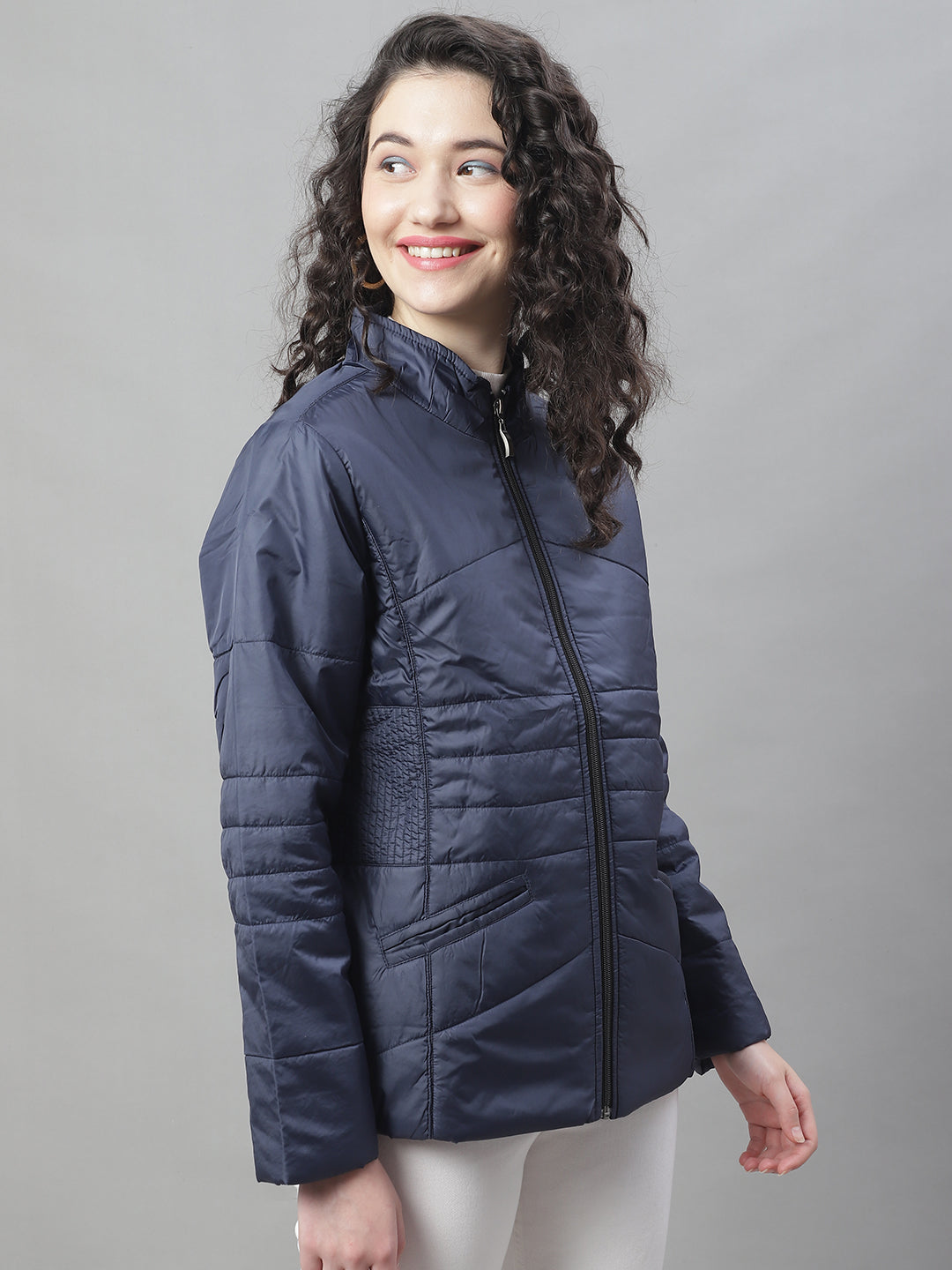 Women Jacket HM-369 - Navy