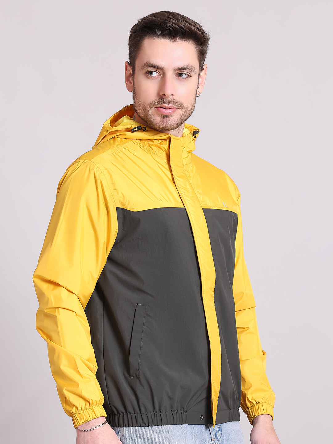 Men Rainwear HM-208 - Yellow / Olive