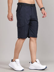 Men Regular Fit Dri-FIT Cargo Shorts HM-2200 - Navy