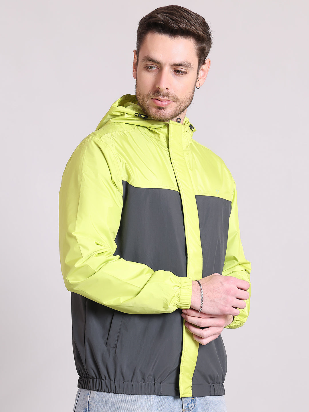 Men Rainwear HM-200 - Lemon / Dark Grey