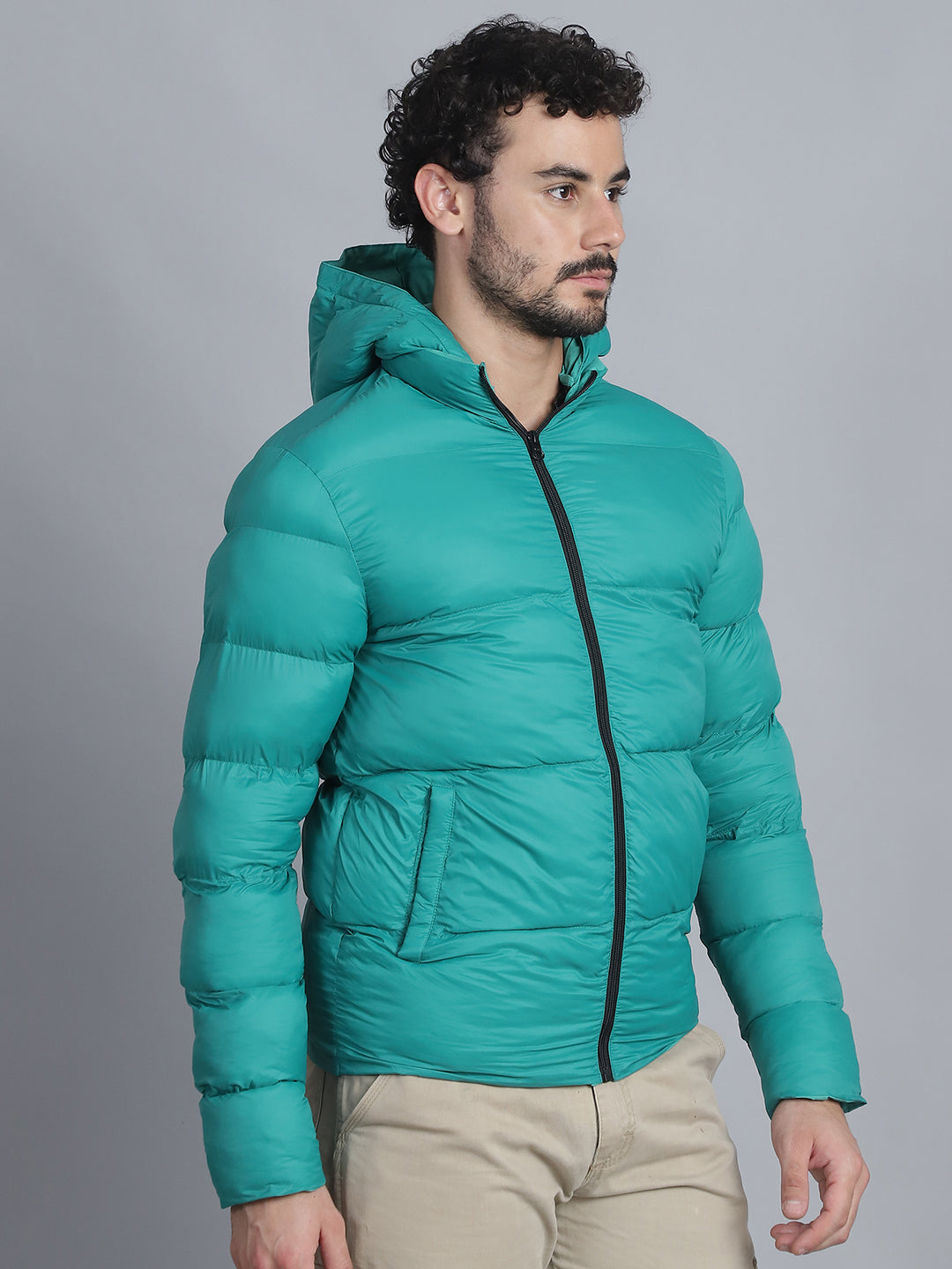 Men Jacket HM-397 - Sea Green