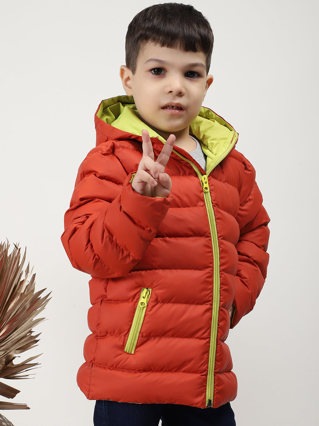 Boys Jacket HM-1079 - Rust