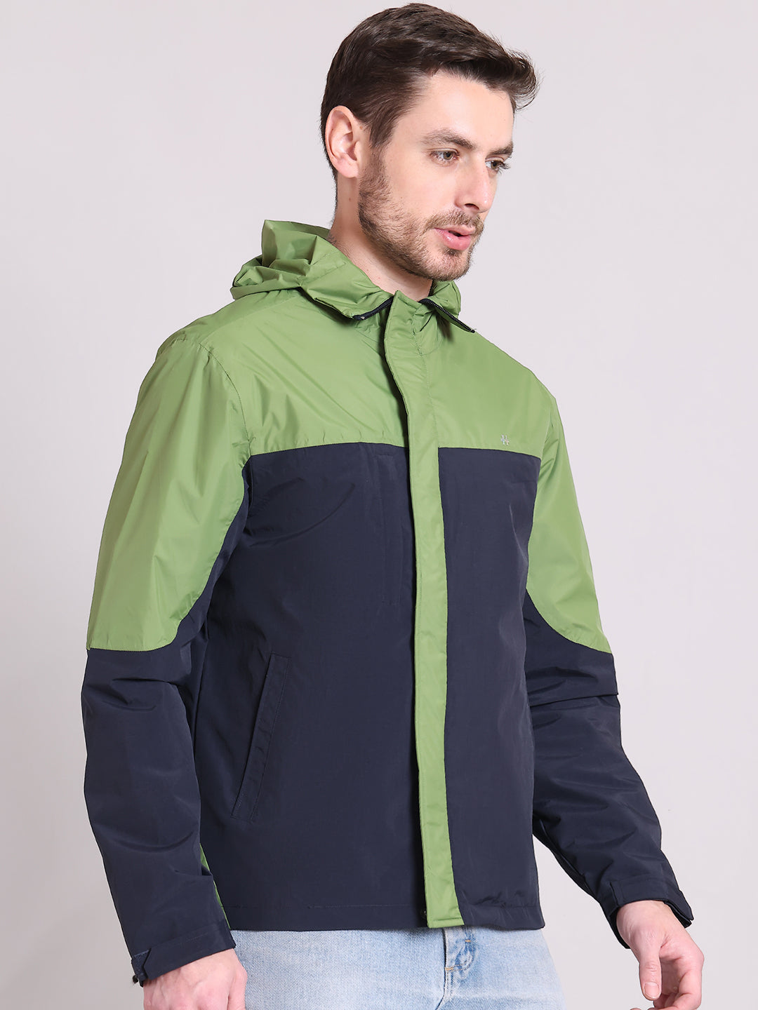Men Rainwear HM-203 - Green / Navy