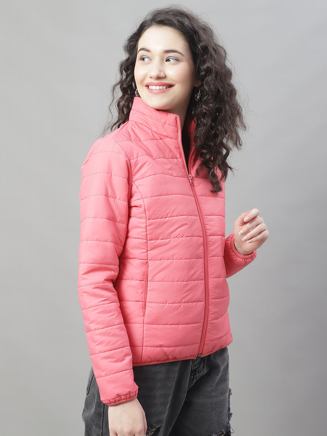 Women Jacket HM-372 - Dark Pink