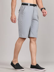 Men Training or Gym Cargo Shorts HM-2202 - Grey River