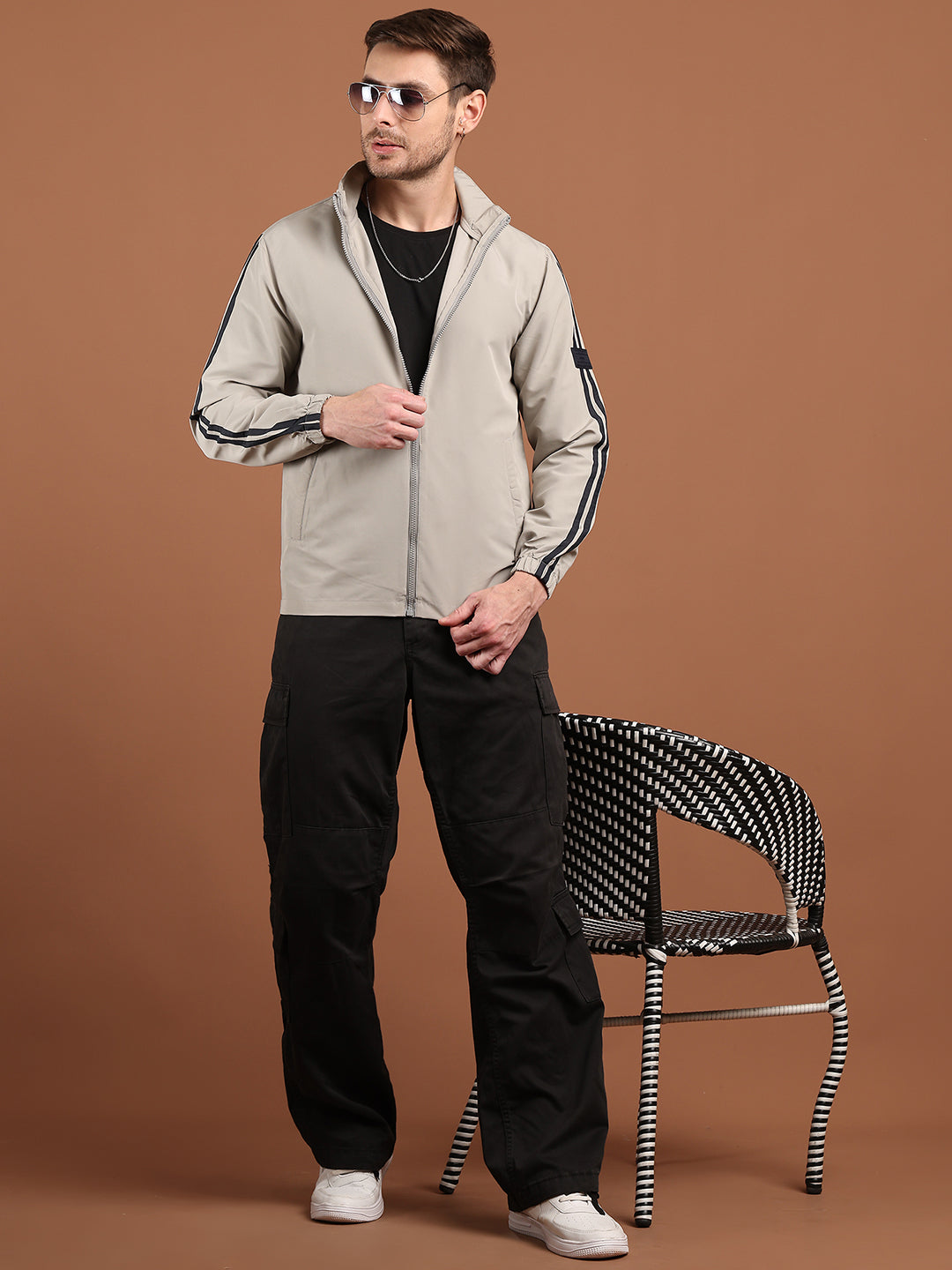 Men Windcheater HM-712 - Cement